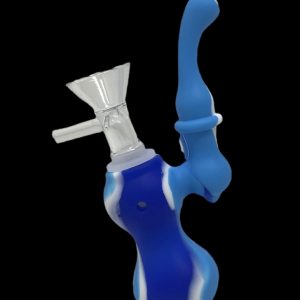 5 Inch Colourful Mini Bubbler Blue