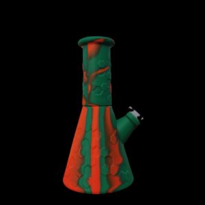 7-honeycomb-print-silicone-water-pipe