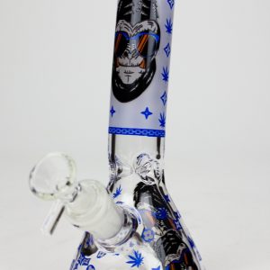 Gorilla 8.5'' Ice Chamber Blue Glass Water Pipe