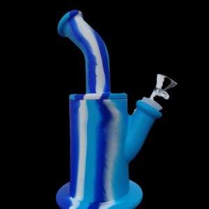 8-silicone-water-pipe-blue