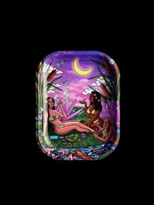 Lunar Chillout Mini Rolling Tray
