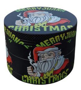 Christmas 50mm 4 Parts Metal Grinder