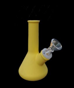 Yellow Phoenix Pastel 5'' Mini Soft Silicone Water Pipes