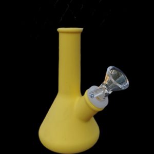 Yellow Phoenix Pastel 5'' Mini Soft Silicone Water Pipes