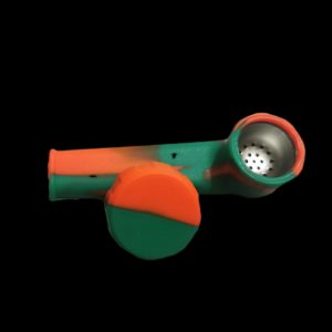 swirl-3-5-mini-silicone-pipe-with-metal-bowl-cover