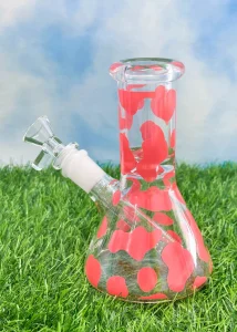 Canna Style 6'' MINI PINK COW Water Pipe